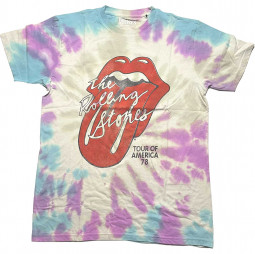 The Rolling Stones Unisex T-Shirt: Tour of USA '78 (Wash Collection - TRIKO