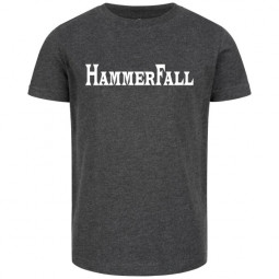 HAMMERFALL (LOGO) - Dětské tričko ŠEDÉ