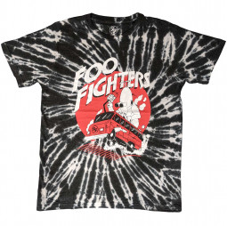 Foo Fighters Unisex T-Shirt: Speeding Bus (Wash Collection) - TRIKO