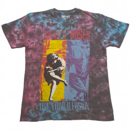 Guns N' Roses Unisex T-Shirt: Use Your Illusion (Wash Collection) - TRIKO