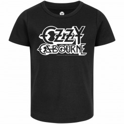 Ozzy Osbourne (Logo) - Girly shirt - black - white