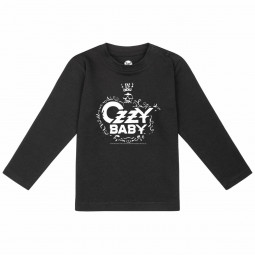 Ozzy Osbourne (Ozzy Baby) - Baby longsleeve - black - white