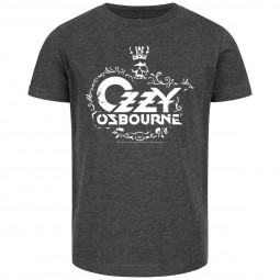 Ozzy Osbourne (Skull) - Kids t-shirt - charcoal - white