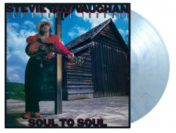 STEVIE RAY VAUGHAN - SOUL TO SOUL (BLUE MARBLED) - LP