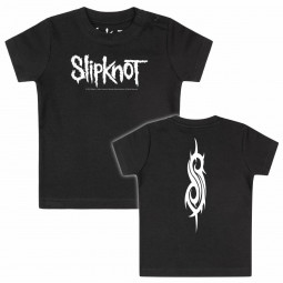 Slipknot (Logo) - Baby t-shirt - black - white