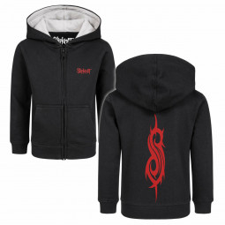 Slipknot (Logo) - Kids zip-hoody - black - red