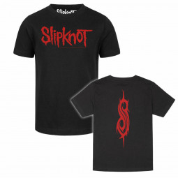 Slipknot (Logo) - Kids t-shirt - black - red