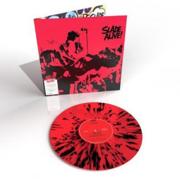 SLADE - SLADE ALIVE! (RED/BLACK SPLATTER VINYL) - LP