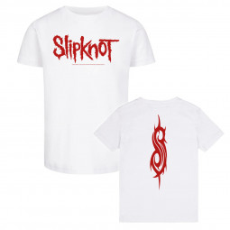 Slipknot (Logo) - Kids t-shirt - white - red