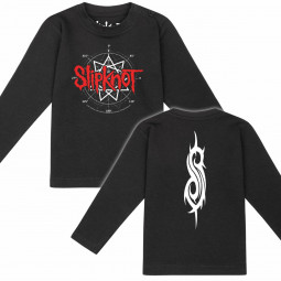 Slipknot (Star Symbol) - Baby longsleeve - black - red/white