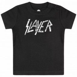 Slayer (Logo) - Baby t-shirt - black - white