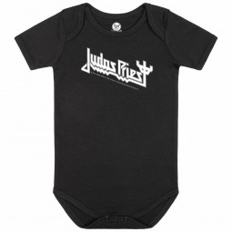 Judas Priest (Logo) - Baby bodysuit - black - white