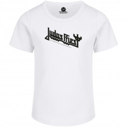 Judas Priest (Logo) - Girly shirt - white - black