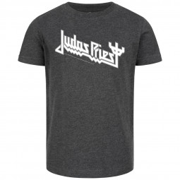 Judas Priest (Logo) - Kids t-shirt - charcoal - white