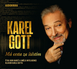 KAREL GOTT - MÁ CESTA ZA ŠTĚSTÍM (AUDIOKNIHA) - 4CD