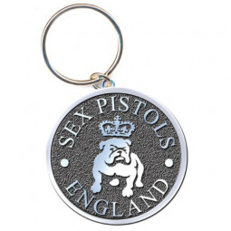 SEX PISTOLS - BULL DOG (ENAMEL IN-FILL) - PŘÍVĚSEK