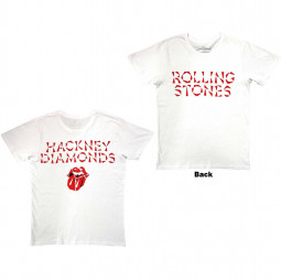 The Rolling Stones Unisex T-Shirt: Hackney Diamonds (Back Print)