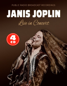 JANIS JOPLIN - LIVE IN CONCERT - 4CD