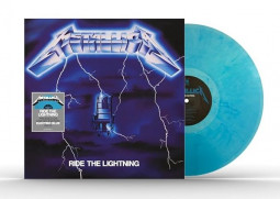 METALLICA - RIDE THE LIGHTNING (CLEAR/BLUE SPLATTER VINYL) - LP