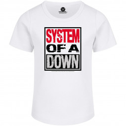 System of a Down (Logo) - Girly shirt - white - multicolour