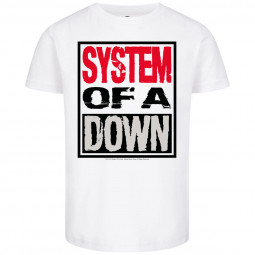 System of a Down (Logo) - Kids t-shirt - white - multicolour