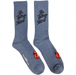 The Rolling Stones Unisex Ankle Socks: Script Logo - PONOŽKY