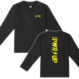 AC/DC (PWR UP) - Baby longsleeve - black - yellow