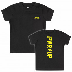 AC/DC (PWR UP) - Baby t-shirt - black - yellow
