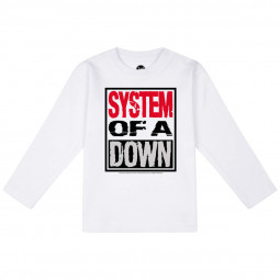 System of a Down (Logo) - Baby longsleeve - white - multicolour