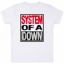 System of a Down (Logo) - Baby t-shirt - white - multicolour