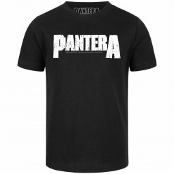 Pantera (Logo) - Kids t-shirt - black - white