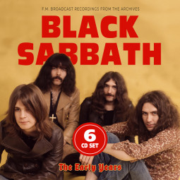 BLACK SABBATH - THE EARLY YEARS LIVE - 6CD