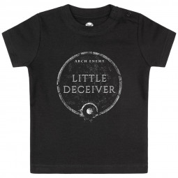 Arch Enemy (Little Deceiver) - Baby t-shirt - black - white