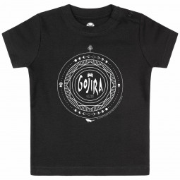 Gojira (Moon Phases) - Baby t-shirt - black - white