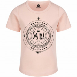 Gojira (Moon Phases) - Girly shirt - pale pink - black