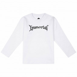 Immortal (Logo) - Baby longsleeve - white - black