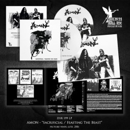 AMON - SACRIFICIAL / FEASTING THE BEAST (PICTURE DISC) - LP