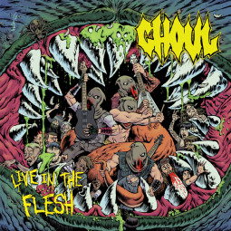 GHOUL - LIVE IN THE FLESH (YELLOW VINYL) - 2LP