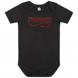 Possessed (Logo) - Baby bodysuit - black - red 