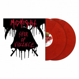MIDNIGHT - SHOX OF VIOLENCE (RED MARBLE VINYL) - 2LP