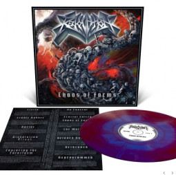 REVOCATION - CHAOS OF FORMS (RED & CYAN BLUE VINYL) - LP