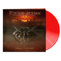 FLOTSAM AND JETSAM - BLOOD IN THE WATER - LP Red