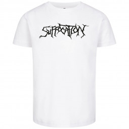 Suffocation (Logo) - Kids t-shirt - white - black