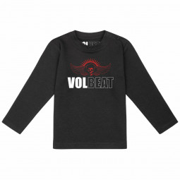 Volbeat (SkullWing) - Baby longsleeve - black - red/white