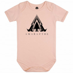 Amaranthe (Symbol) - Baby bodysuit - pale pink - black