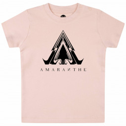 Amaranthe (Symbol) - Baby t-shirt - pale pink - black