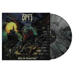 BAT - UNDER THE CROOKED CLAW (CLEAR/BLACK MARBLE) - LP