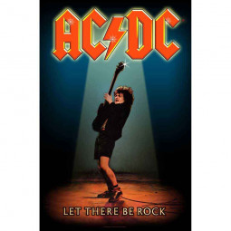 AC/DC - LET THERE BE ROCK - TEXTILNÍ PLAKÁT