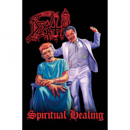 DEATH - SPIRITUAL HEALING - TEXTILNÍ PLAKÁT
