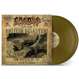 EXODUS - BRITISH DISASTER - THE BATTLE OF '89 (LIVE AT THE ASTORIA) - 2LP